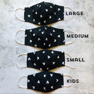 Disney Mickey Mouse Face Masks - MEDIUM Ad…